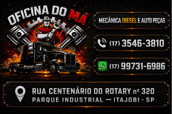 Anúncio de Oficina do Má