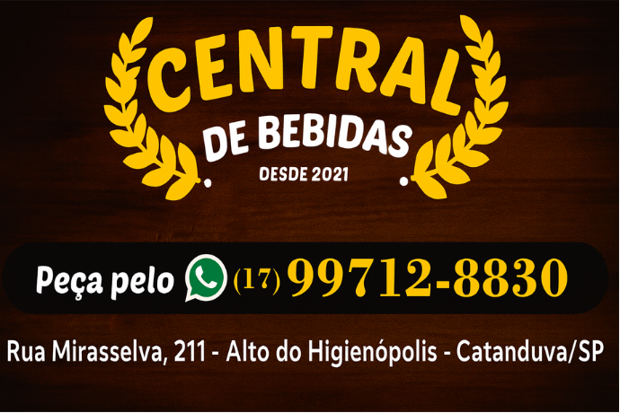 Anúncio de Central de Bebidas