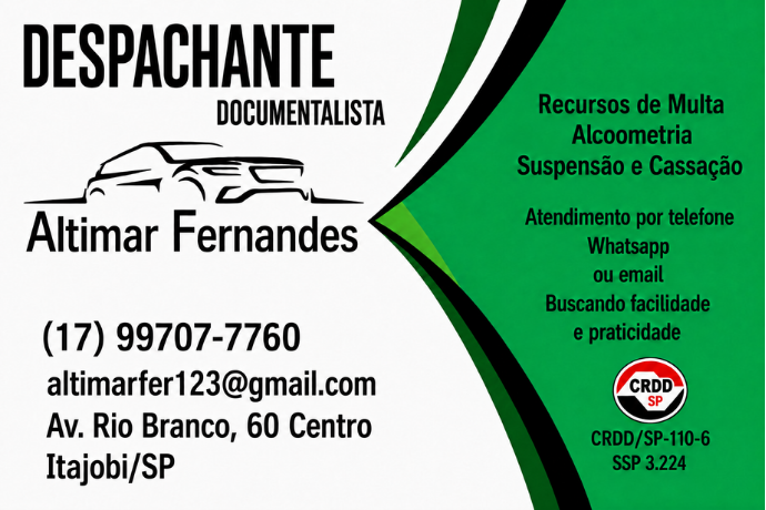 Anúncio de Despachante Altimar Fernandes
