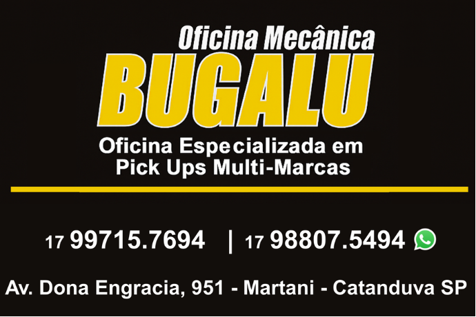 Anúncio de Oficina Mecânica Bugalu