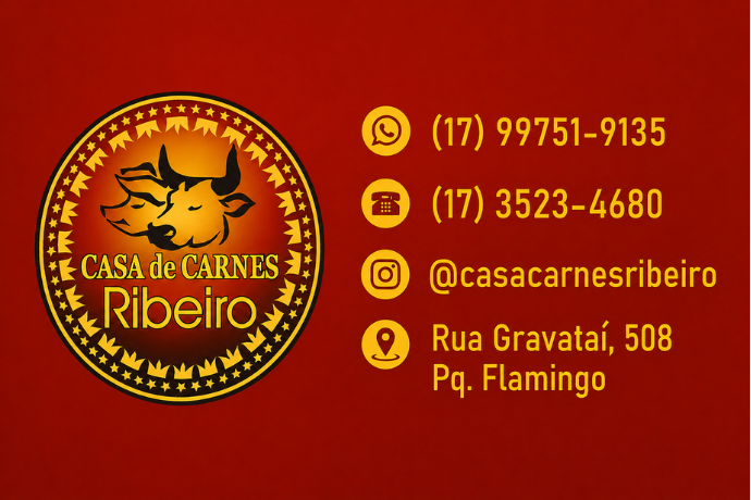 Anúncio de Casa de Carnes Ribeiro