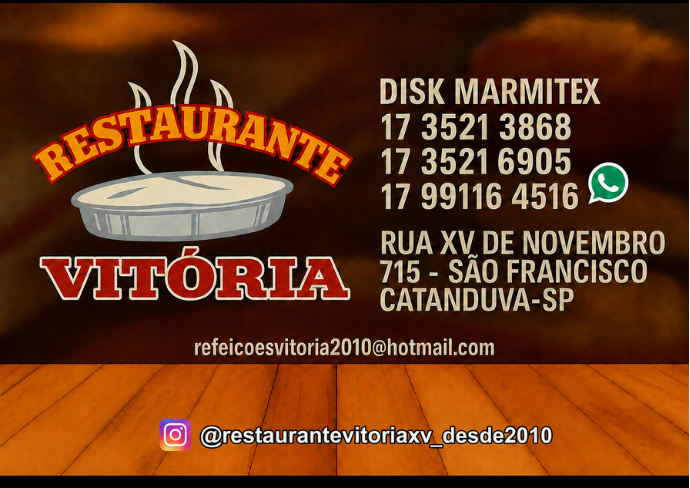 Anúncio de Restaurante Vitória