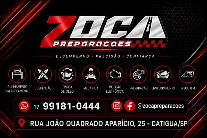 Anúncio de Zoca Preparações