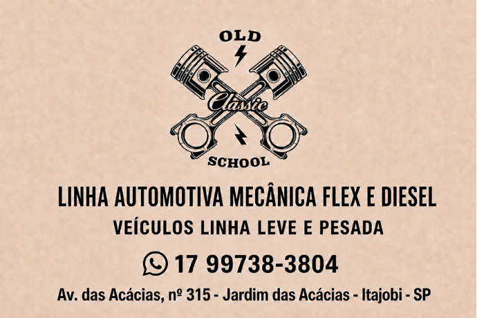 Anúncio de Old School Mecânica