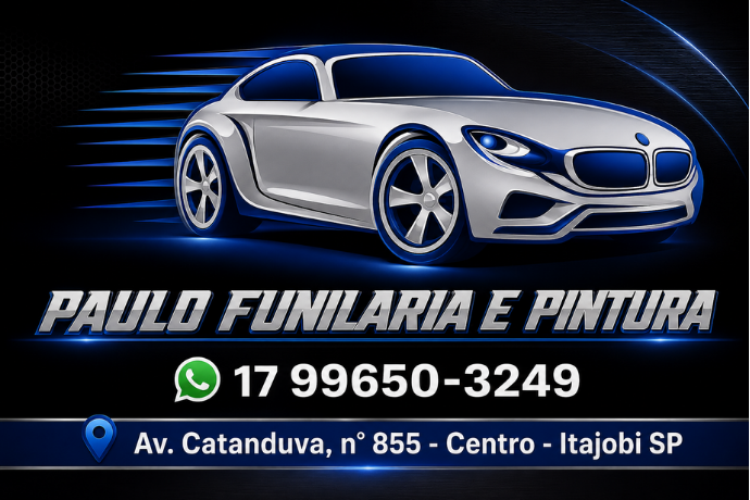 Anúncio de Paulo Funilaria e Pintura