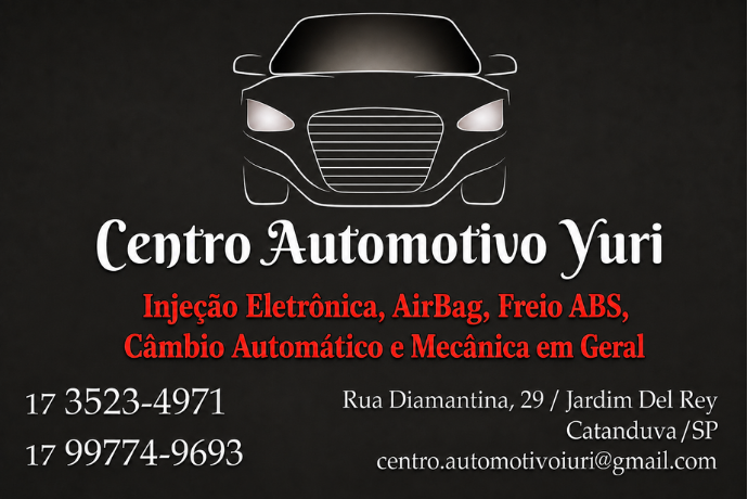 Anúncio de Centro Automotivo Yuri