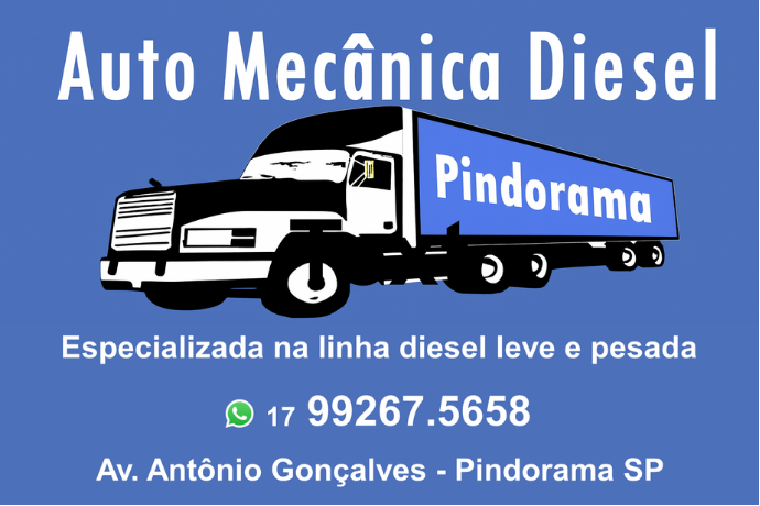 Anúncio de Auto Mecânica Diesel Pindorama