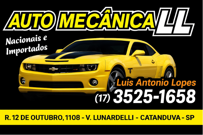 Anúncio de Auto Mecânica LL