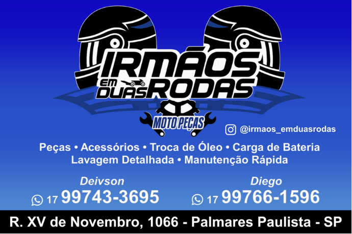 Anúncio de Irmãos Diascopa Motos