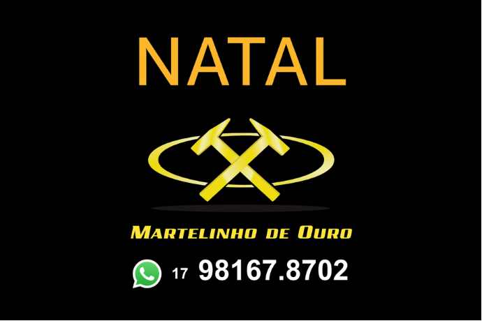Anúncio de Natal Martelinho de Ouro