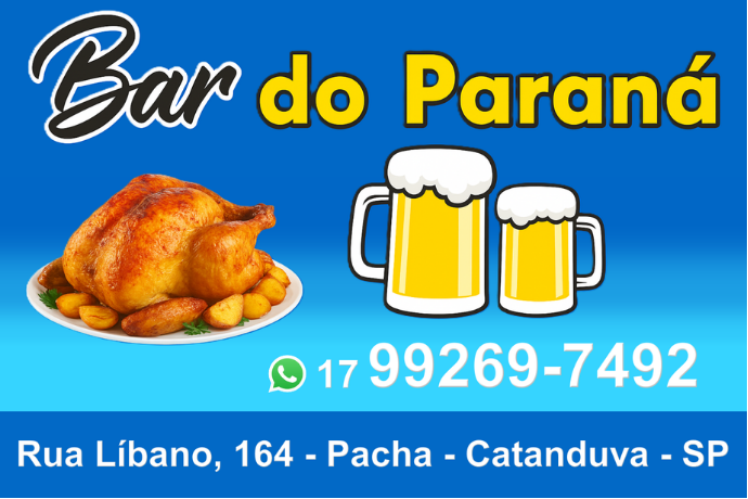 Anúncio de Bar do Paraná