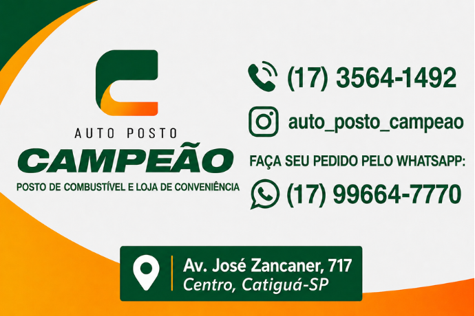 Anúncio de Auto Posto Campeão