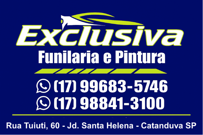 Anúncio de Exclusiva Funilaria e Pintura