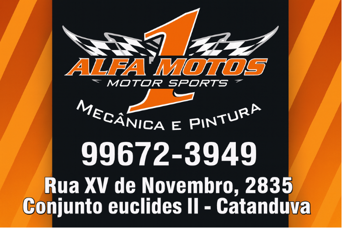Anúncio de Alfa Motos Motor Sports