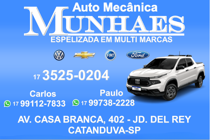 Anúncio de Auto Mecânica Munhaes