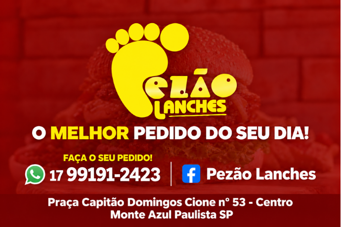 Anúncio de Pezão Lanches