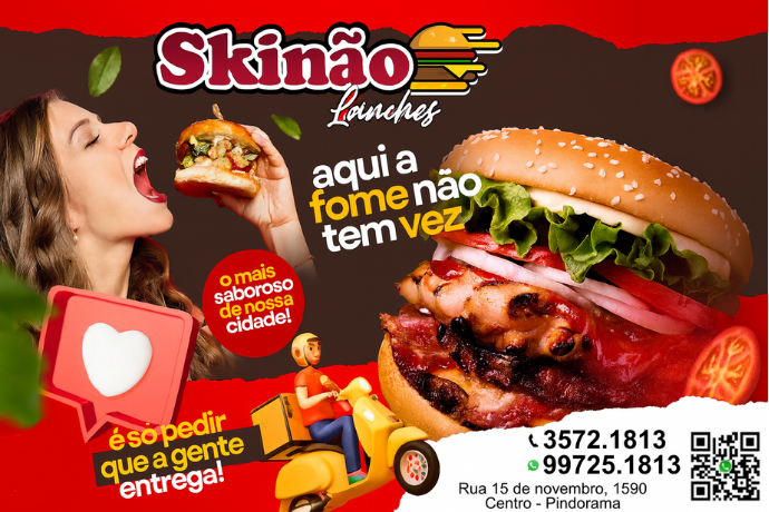 Anúncio de Skinão Lanches