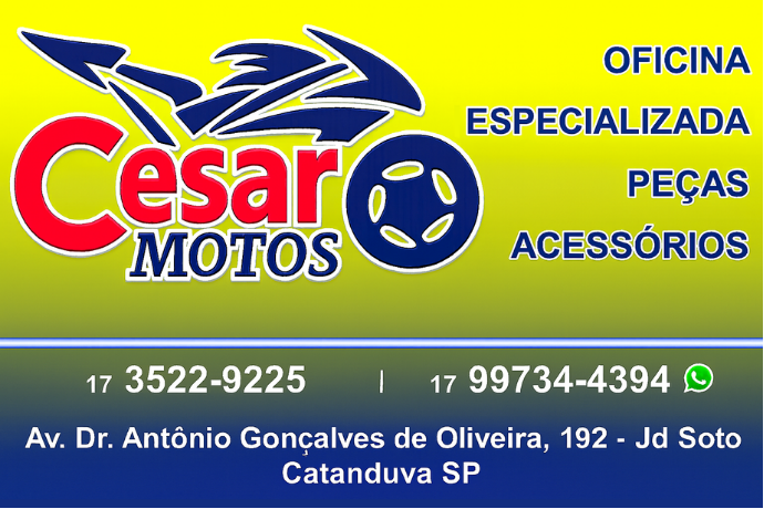 Anúncio de César Motos
