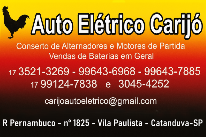 Anúncio de Auto Elétrico Carijó