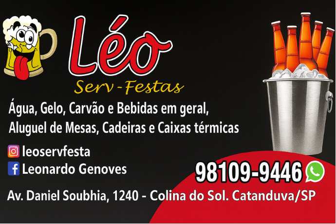 Anúncio de Léo Serv-Festas