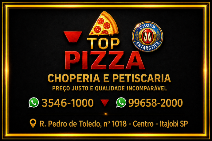 Anúncio de Top Pizza