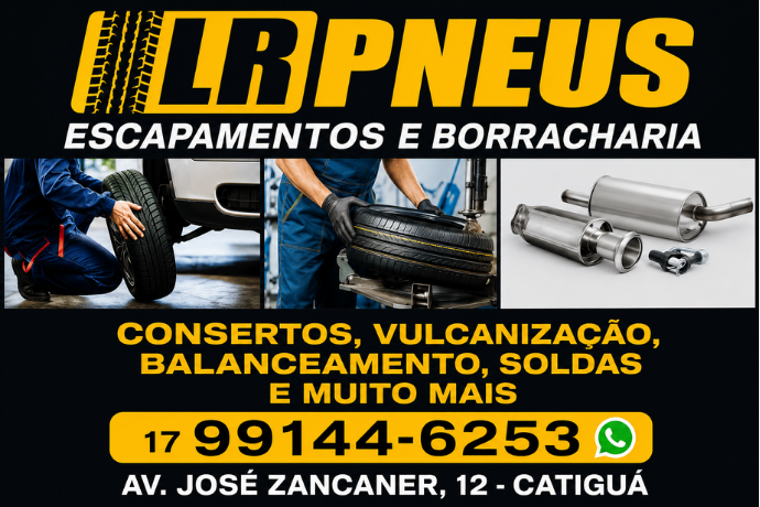 Anúncio de LR Pneus