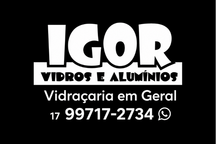 Anúncio de Igor Vidros e Alumínios