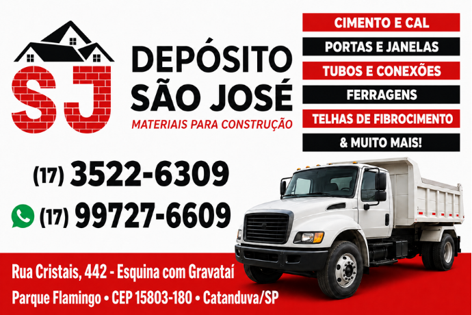 Anúncio de Depósito São José
