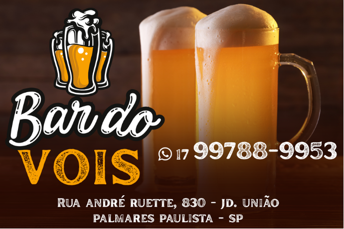 Anúncio de Bar do Vois