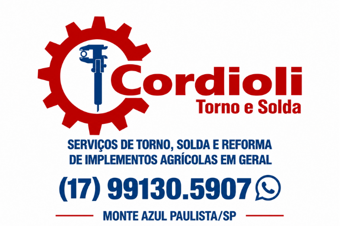 Anúncio de Cordioli Torno e Solda